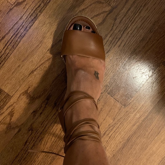 Michael Kors Shoes Wrap Around Wedges Poshmark